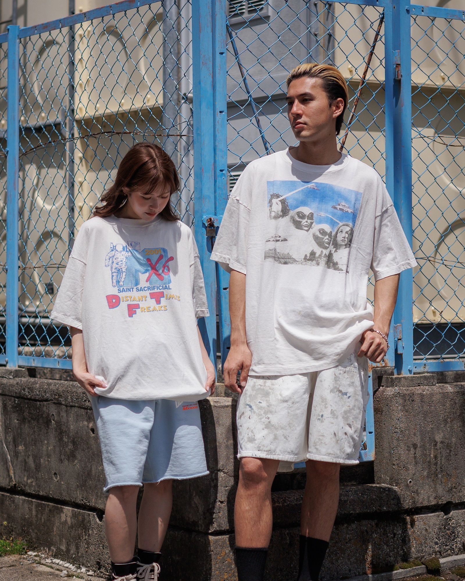 SAINT M×××××× - セントマイケル25SS ASTRO SW_SS TEE(SM-HR8-0000-C21