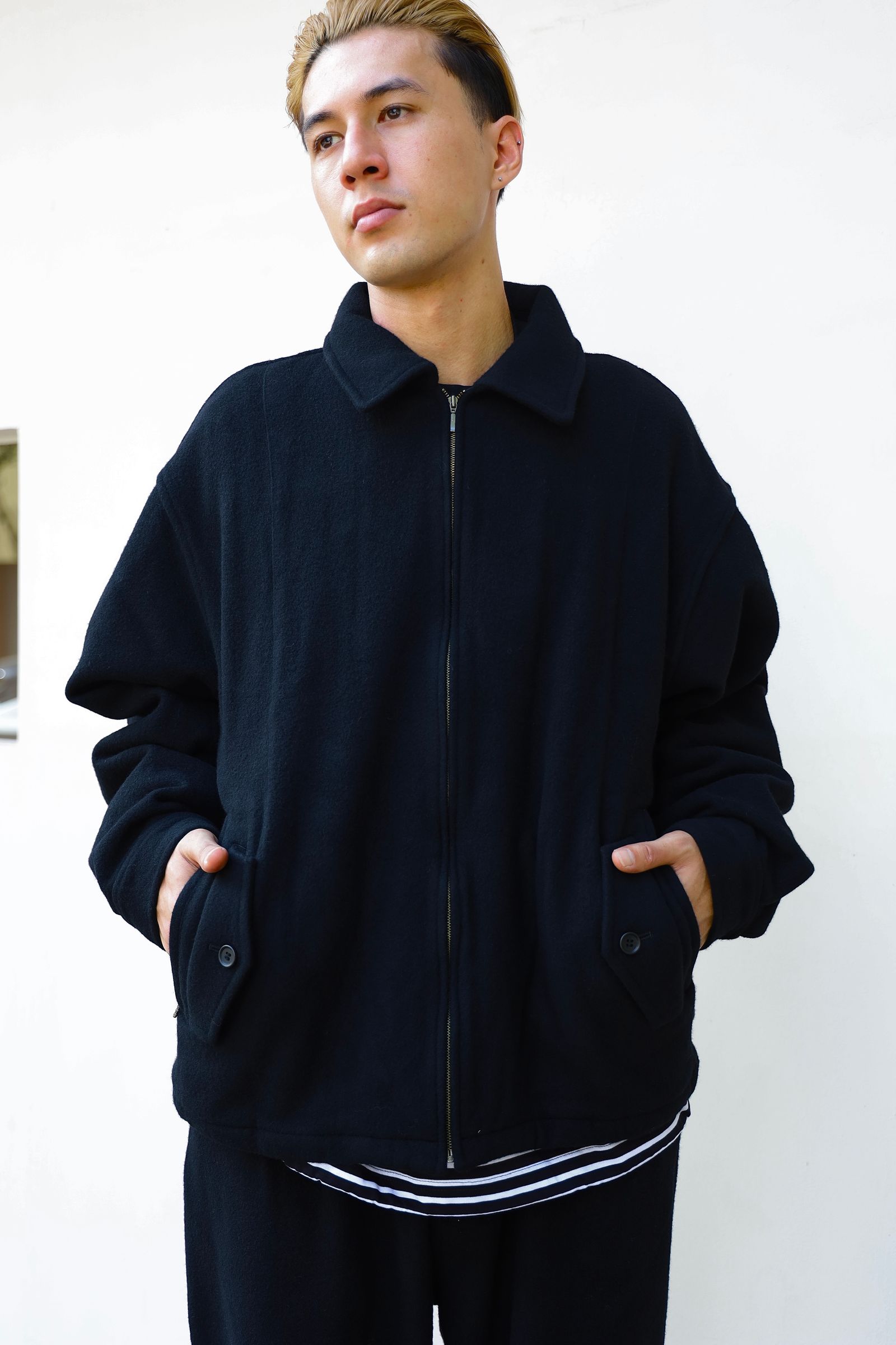 is-ness WOOL ZIP BLOUSON 新作発売！ | 5493 | MARK