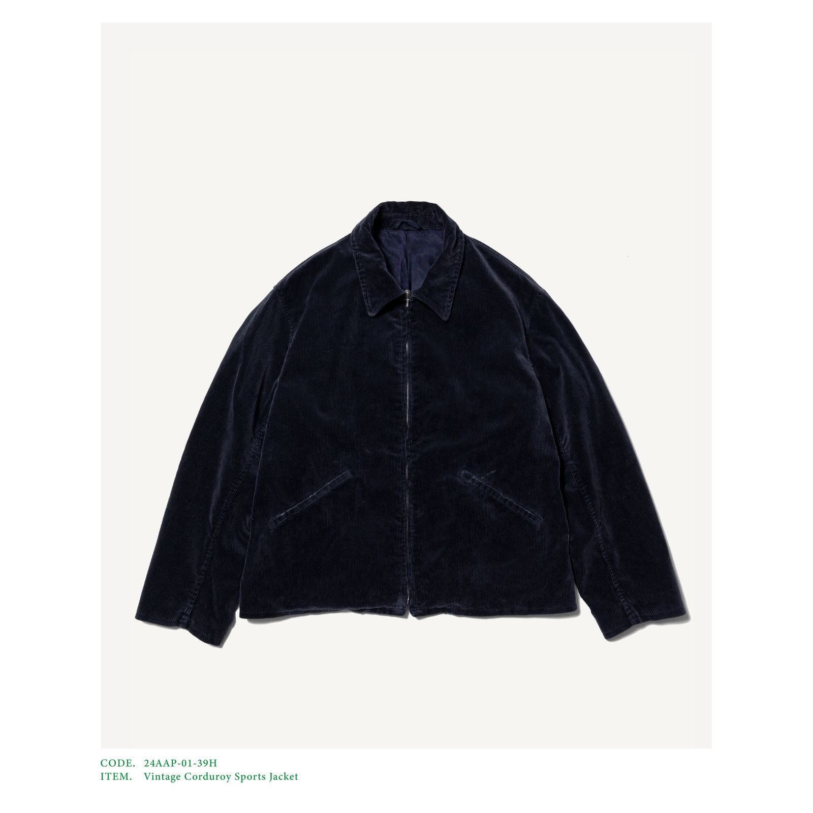 A.PRESSE - アプレッセ Vintage Corduroy Sports Jacket(24AAP-01-39H