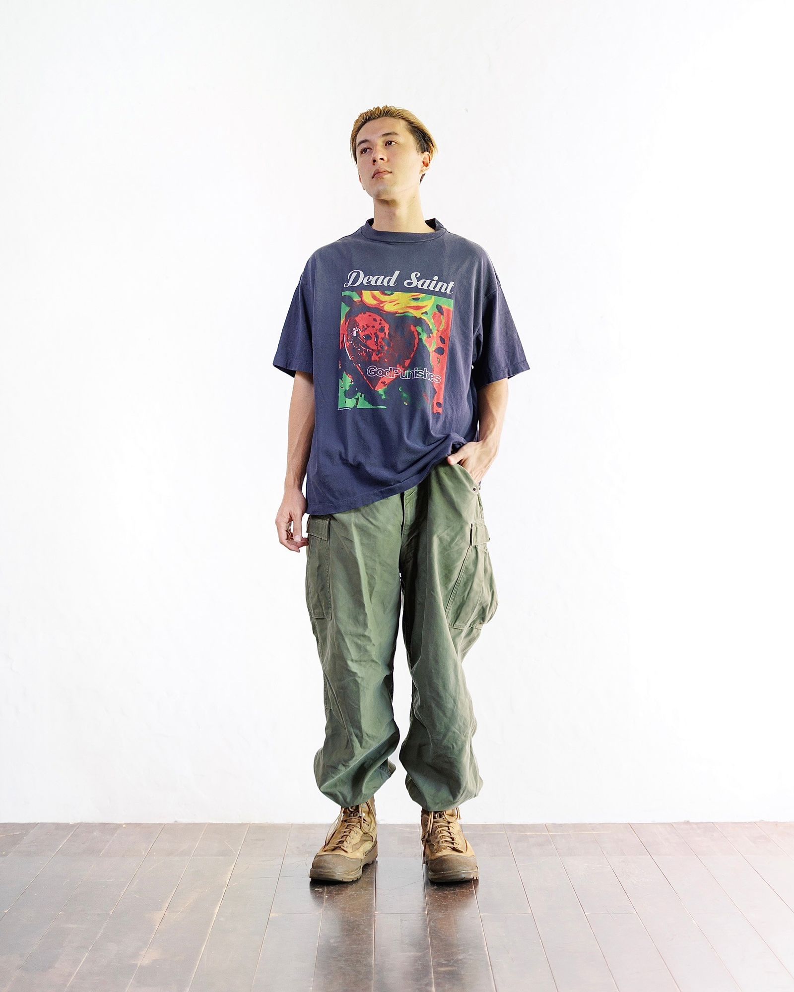 SAINT M×××××× - セントマイケル24AW BONE SAINT CREW SWT(SM-YS1-0000