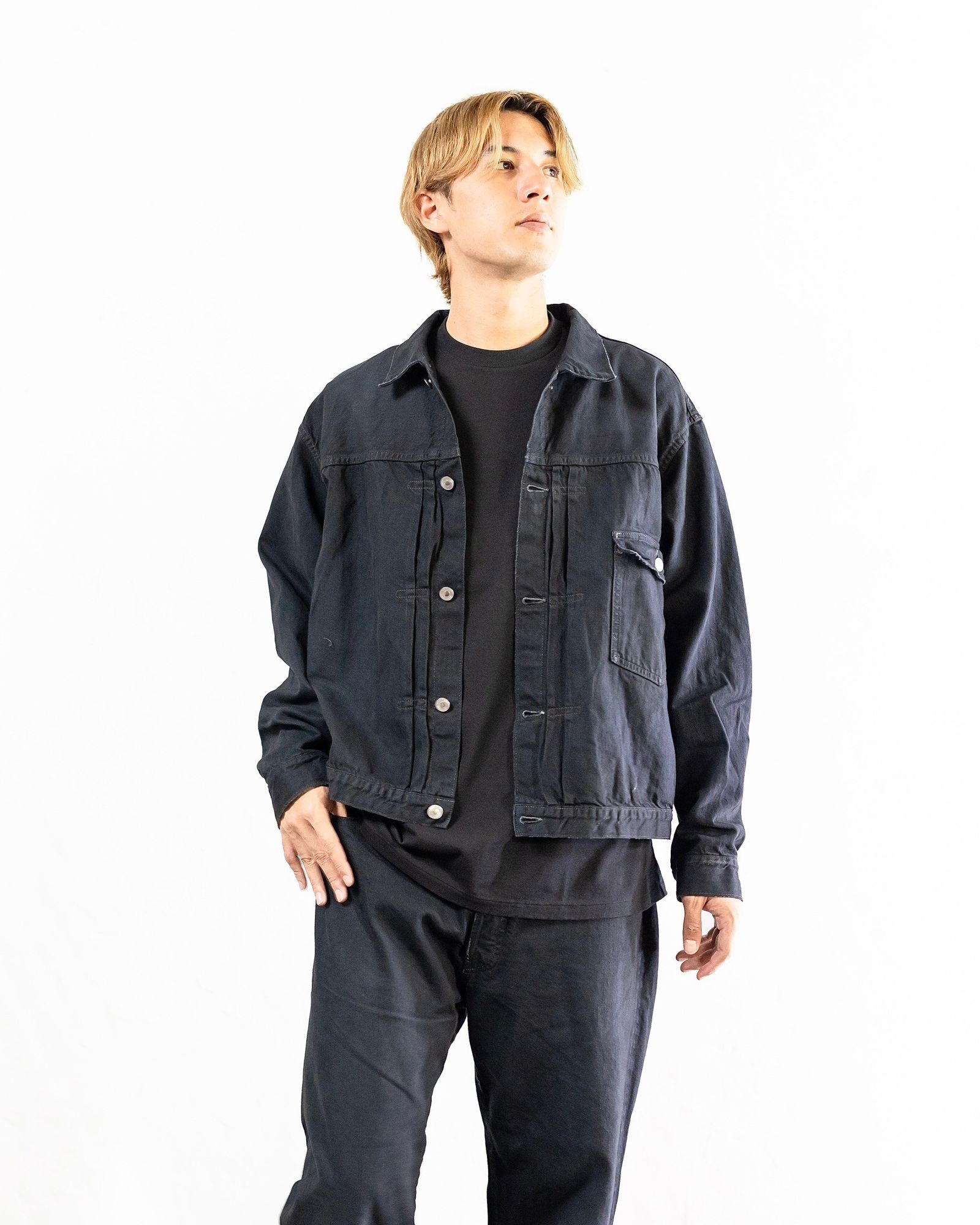 A.PRESSE - アプレッセ 1st Type Denim Jacket(24AAP-01-33H)CUSTOM