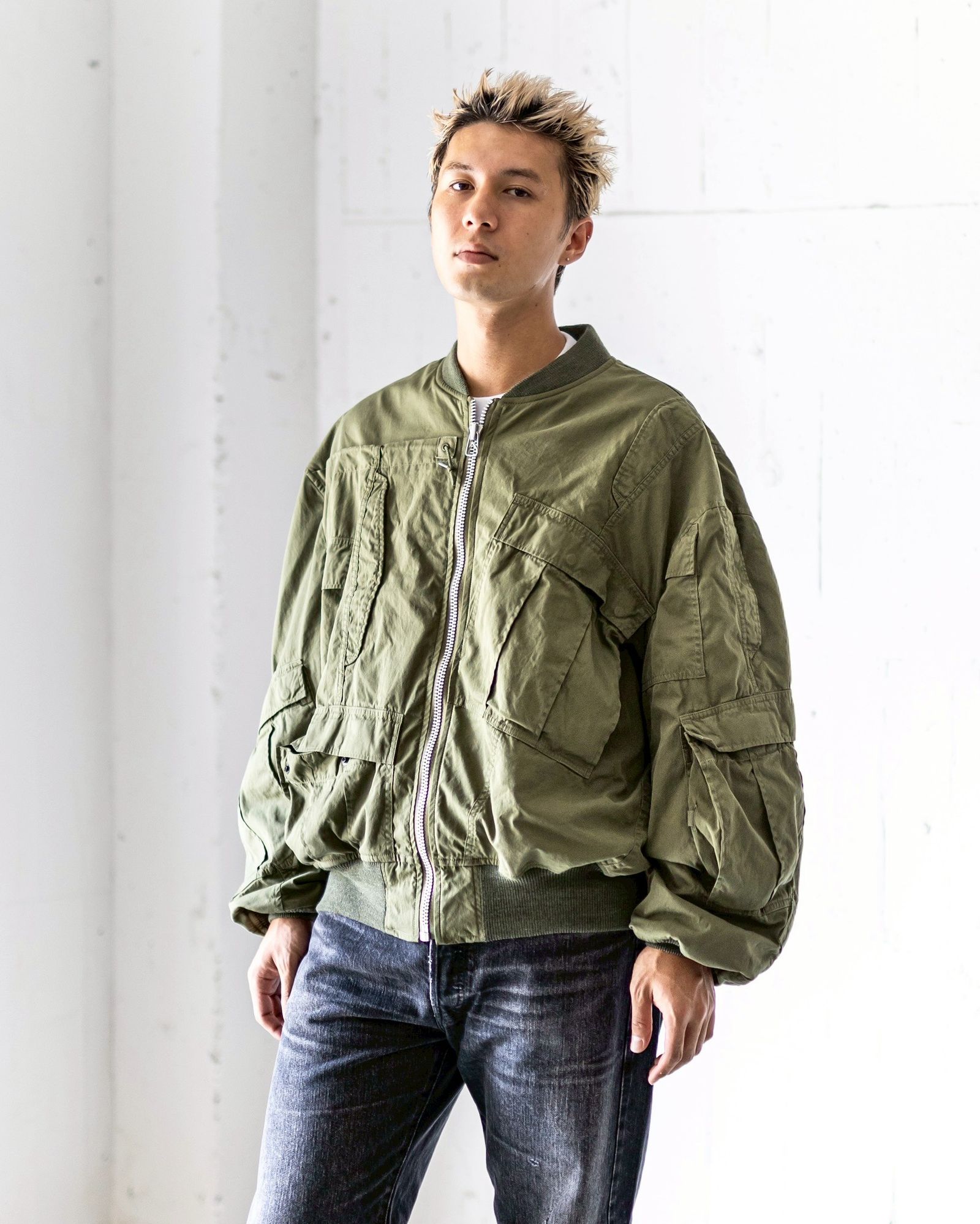 eYe JUNYA WATANABE MAN Wネーム 綿ナイロンオックスジャケット 8月9日