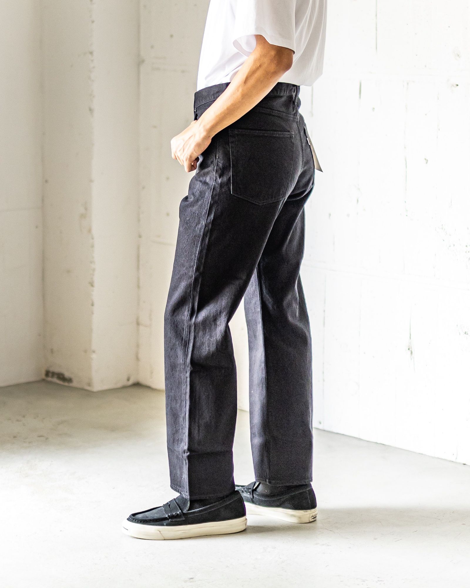 Graphpaper - グラフペーパー Selvage Denim Five Pocket wide