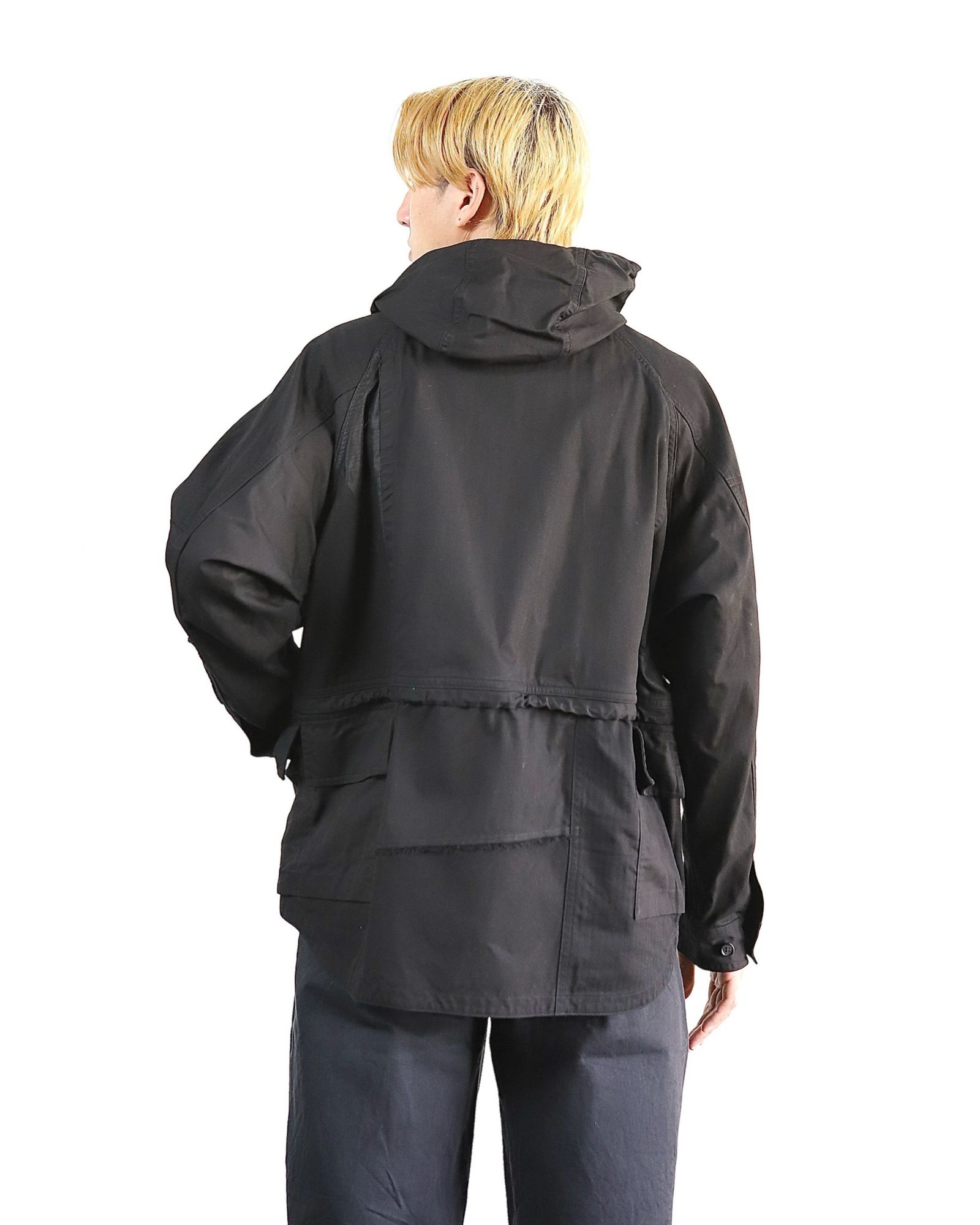 コムデギャルソンオム 24SS 新作ミリタリーフードジャケット style