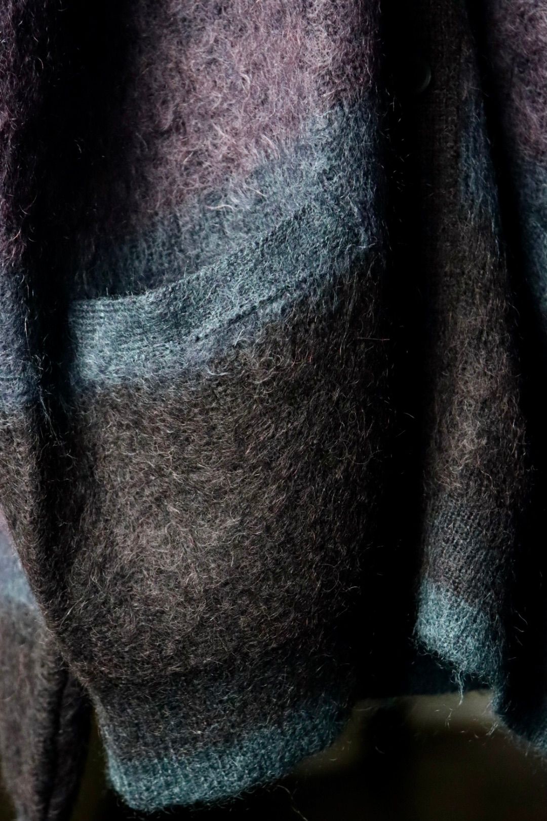 YOKE - ヨーク23AW MOHAIR BORDER CARDIGAN(YK23FW0571S)BLACK | MARK