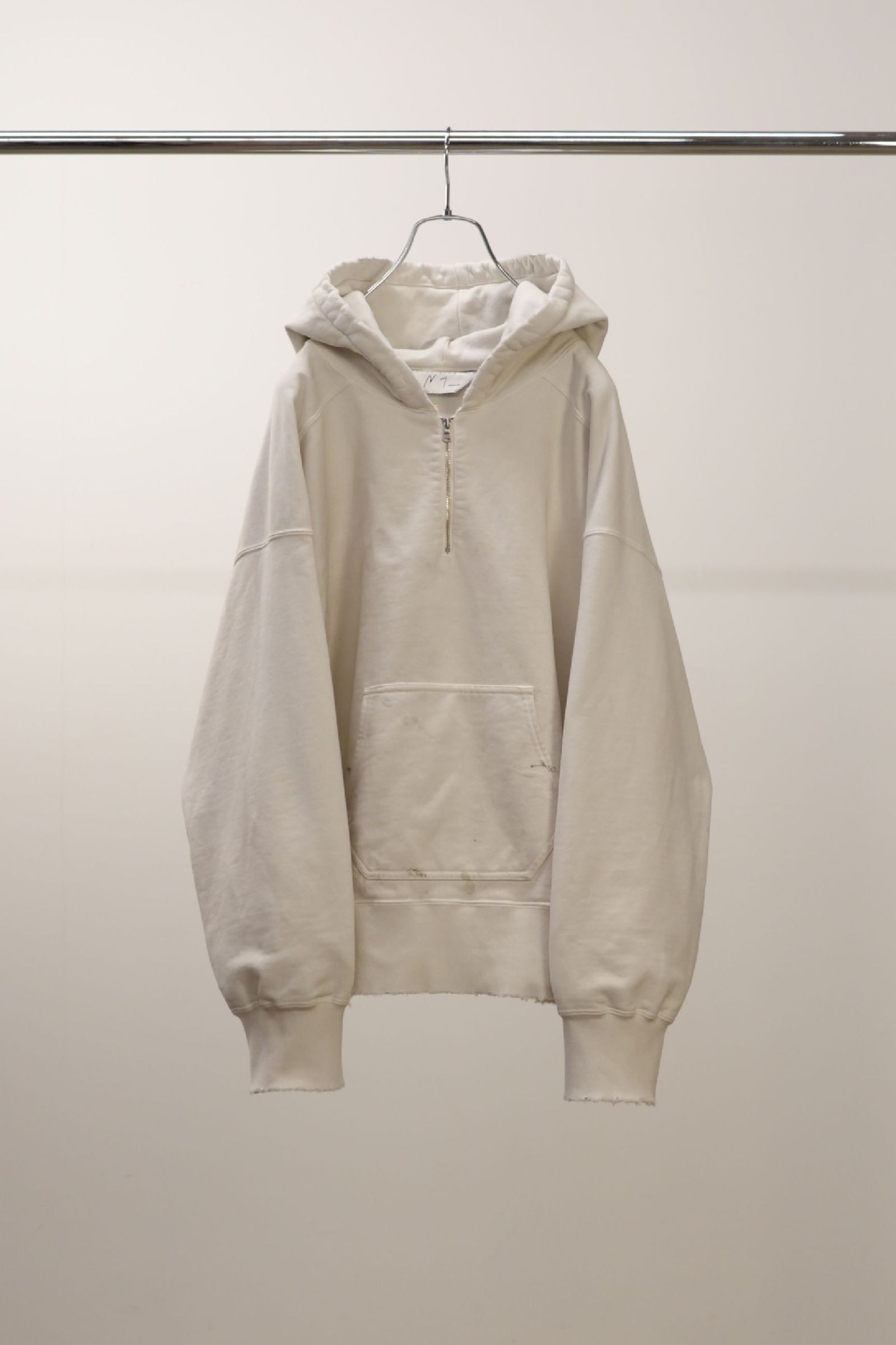 ANCELLM - HALF ZIP HOODIE | GRAY | フーディー | NapsNote