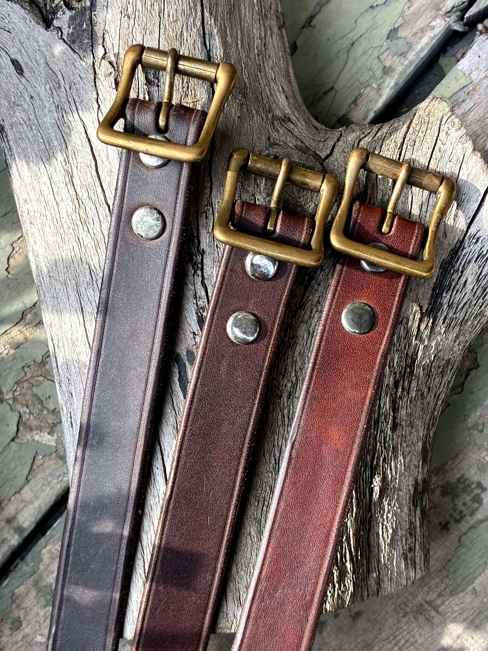 vasco - レザーギャリソンベルト ナロー / キャメル / ヴァスコ | NARO