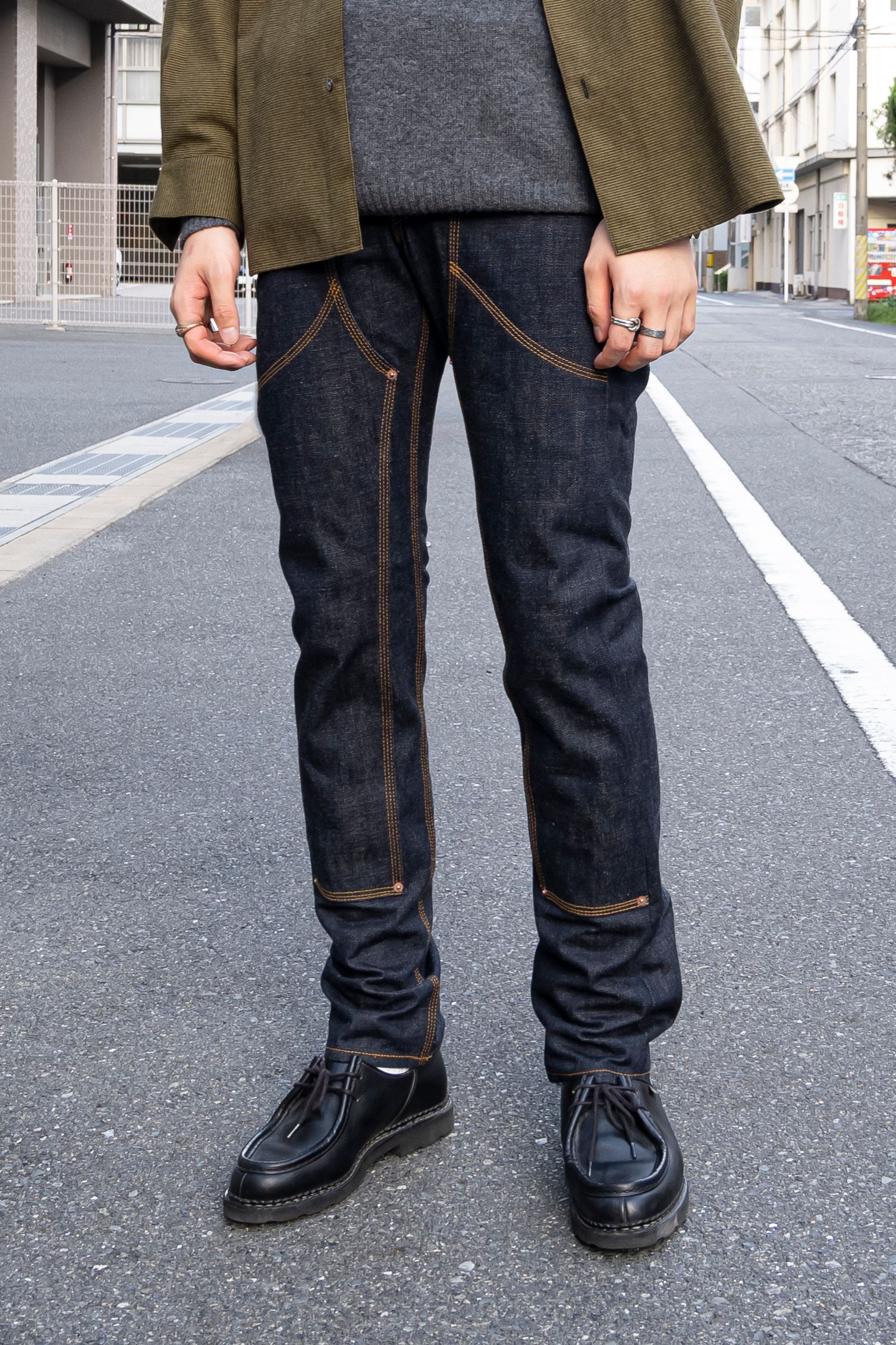 SUGARHILL - CLASSIC STRAGHT DENIM PANTS / RIGID INDIGO | Retikle
