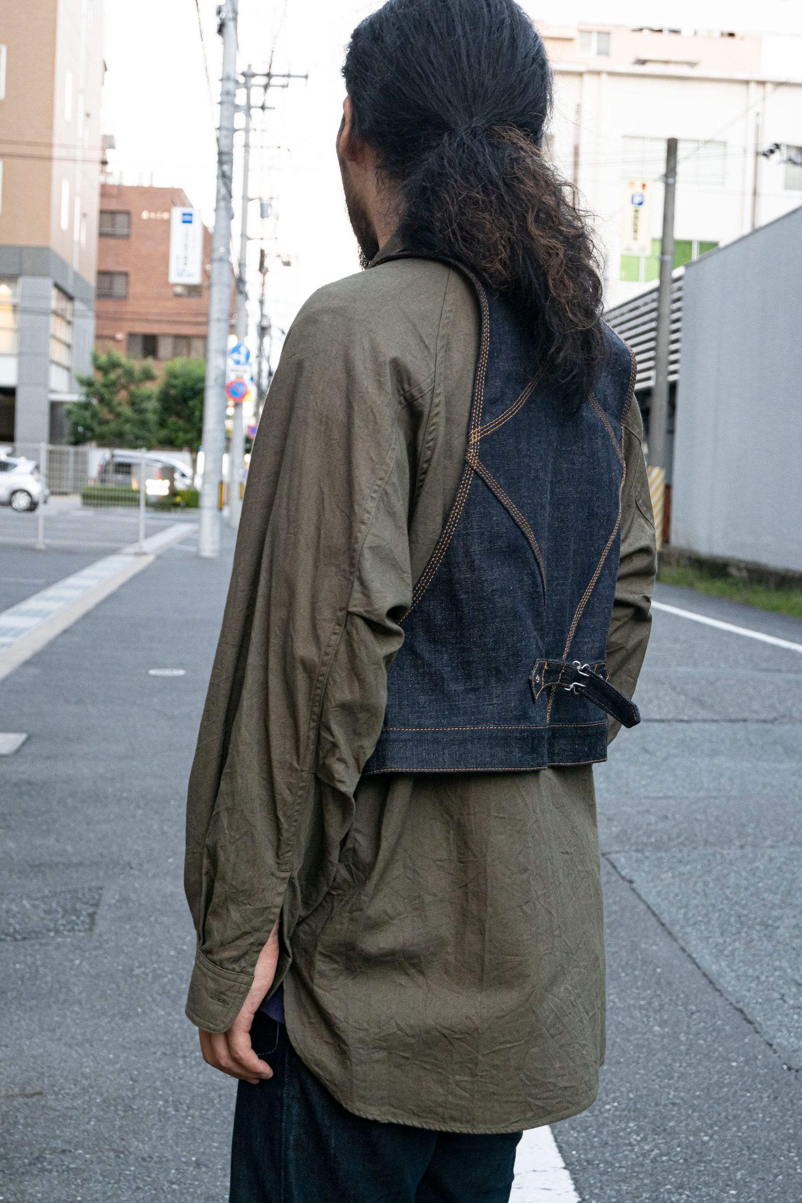 SUGARHILL - DENIM VEST / RIGID INDIGO | Retikle Online Store