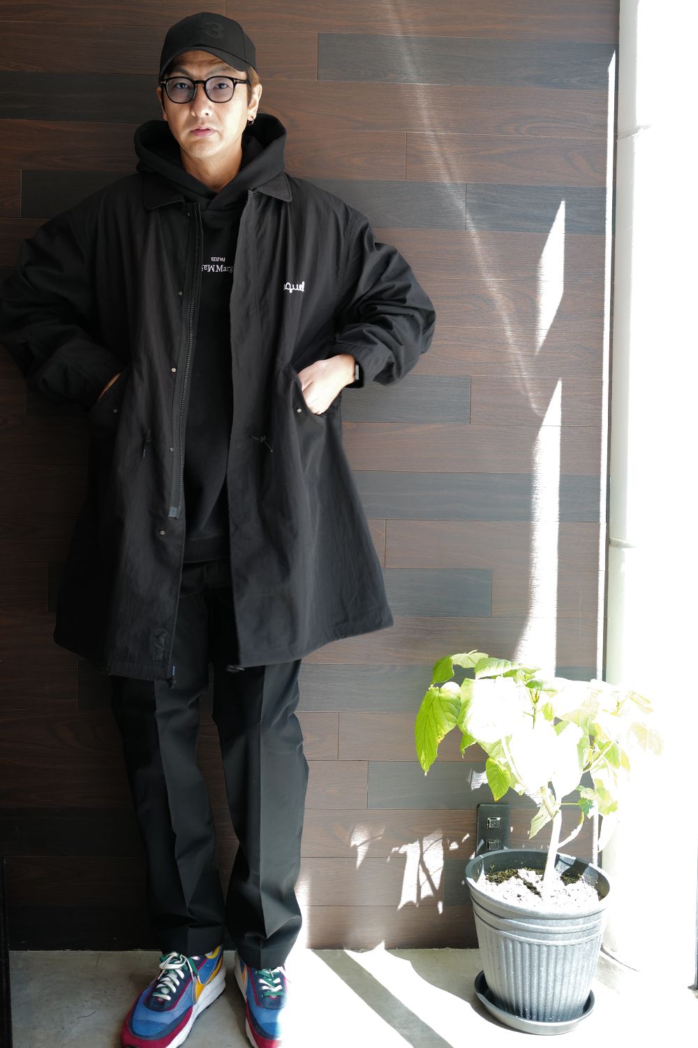 SEQUELのコートを使ったBLACKコーデ | 2488 | River