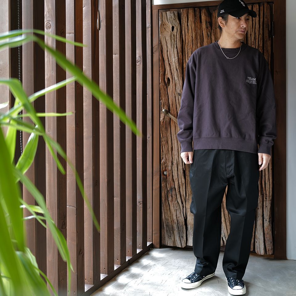 SEQUEL - CHINO PANTS (TYPE-XF) BLACK | River