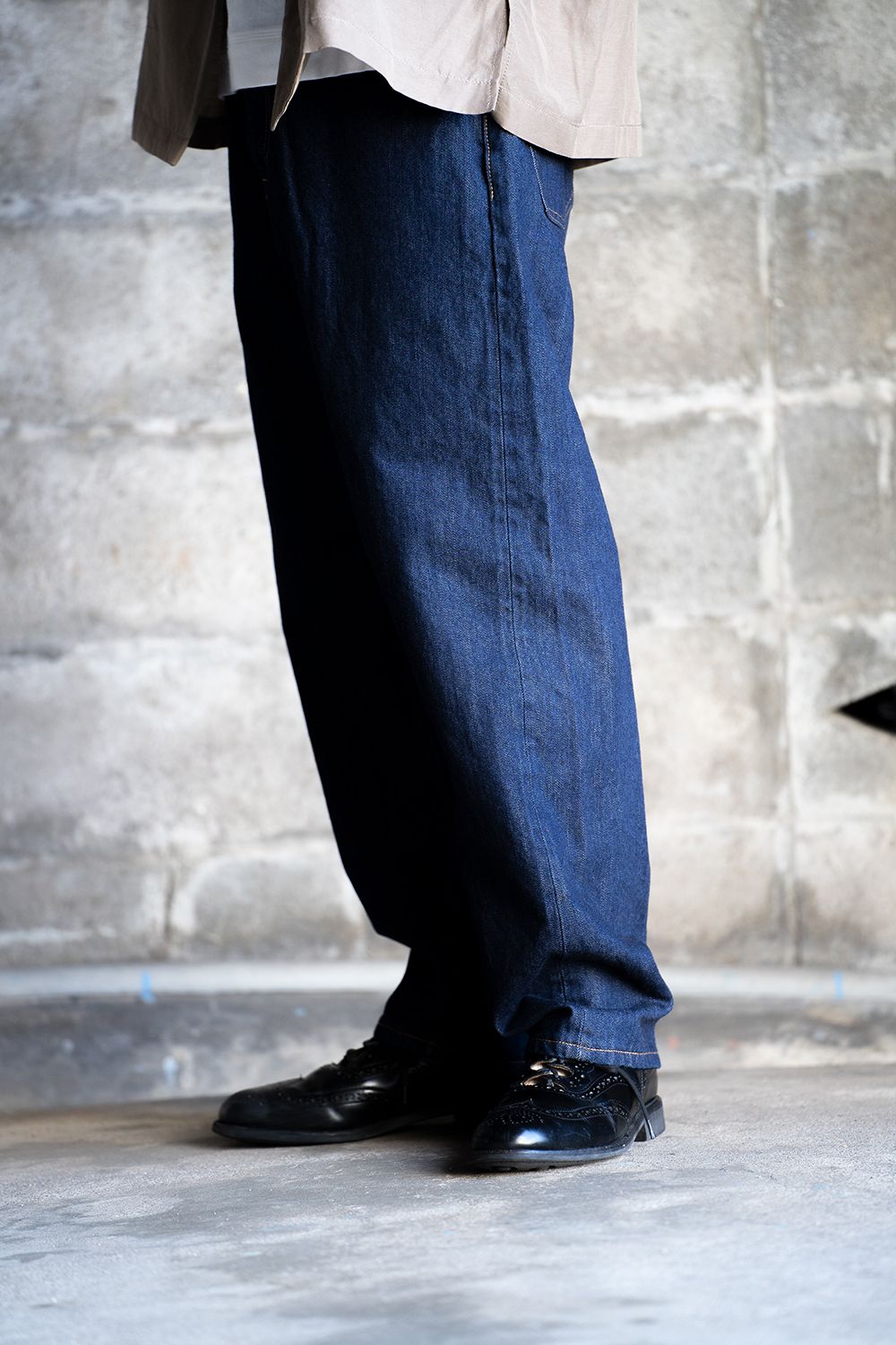 CIOTA - 【ラスト1点】インディゴスビンコットン13.5ozワイド