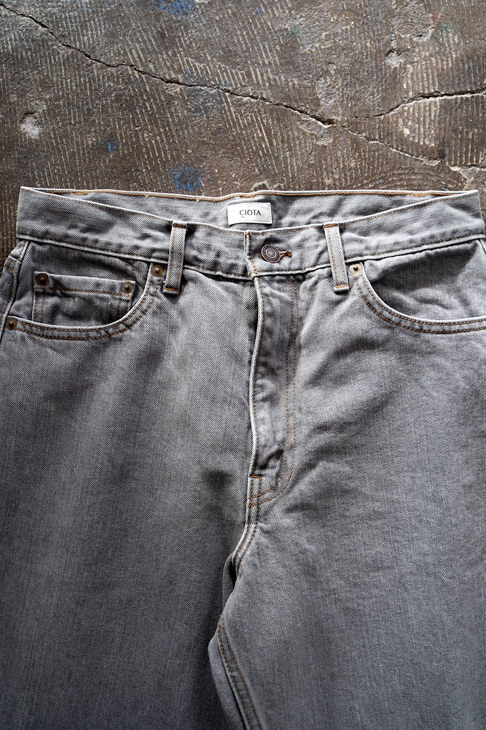 CIOTA - 【ラスト1点】グレースビンコットン13.5ozワイドテーパード
