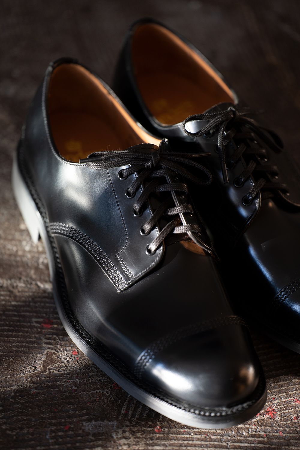SANDERS - 【定番人気】Military Derby Shoe(BLACK)【No.1128】 | Salty