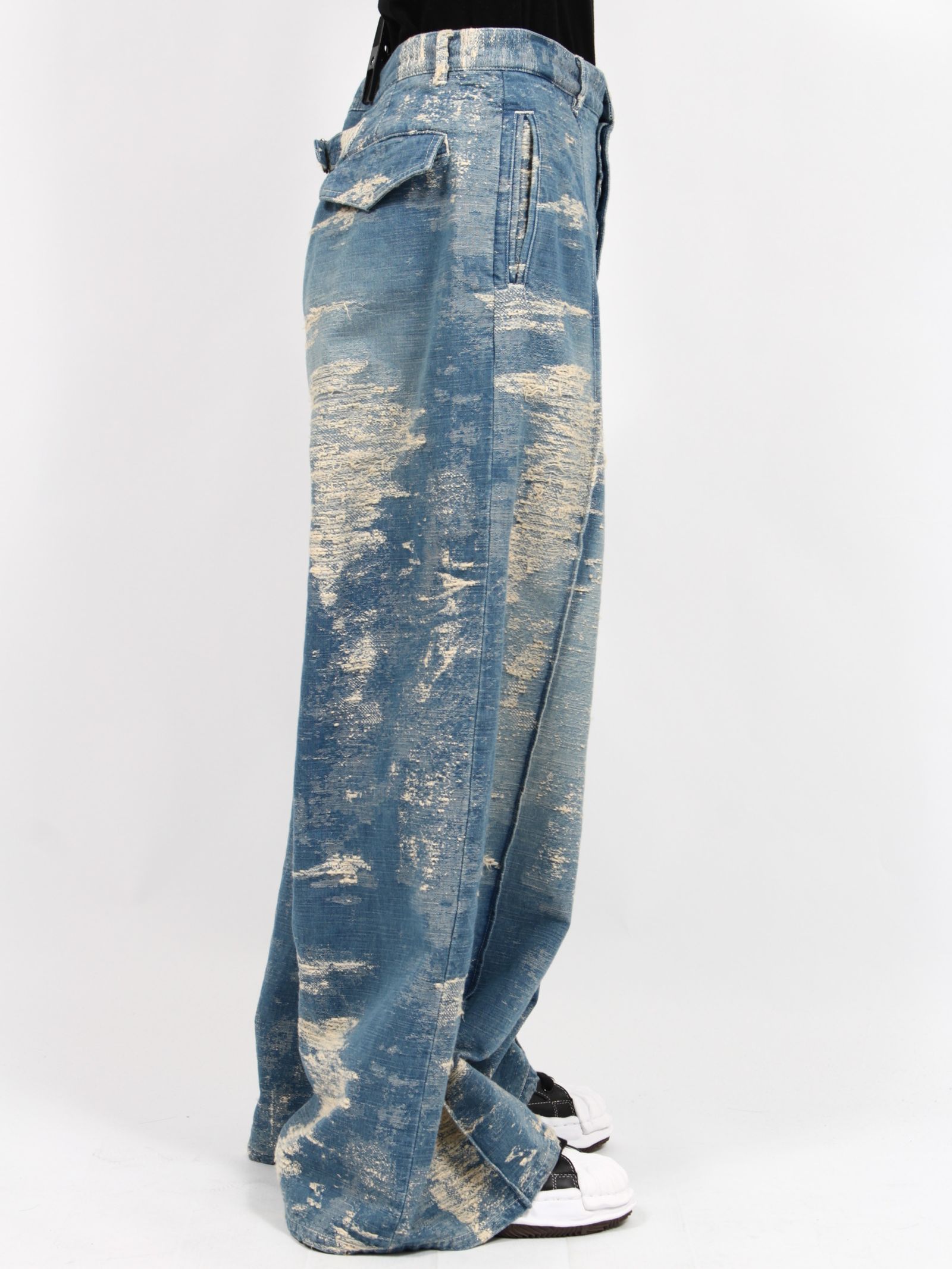 TAAKK - 【25SS】デニム ワイド スラックス / DENIM WIDE SLACKS