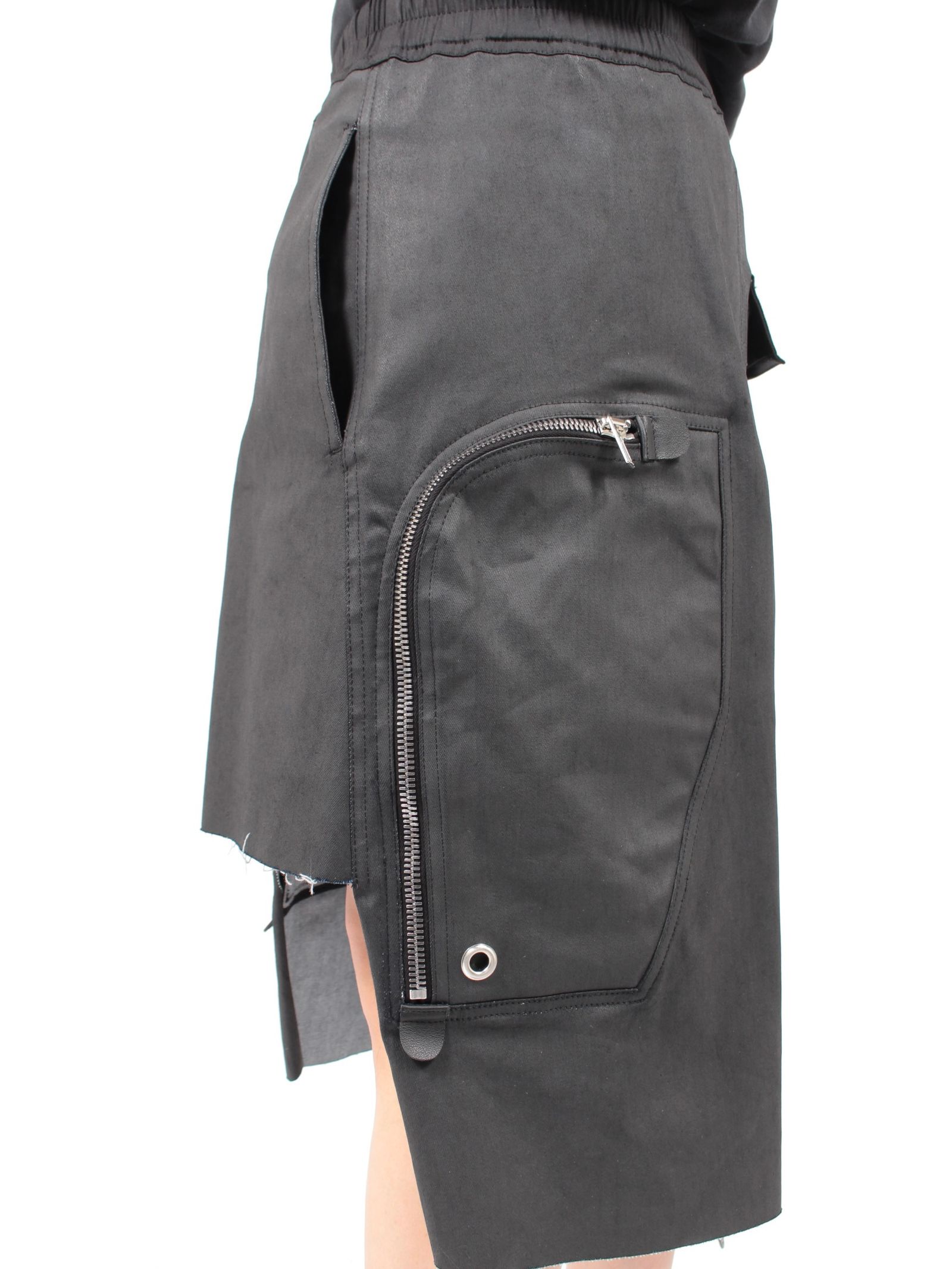 RICK OWENS - 【24AW】ストレッチ デニム ドラッカ スカート / DRACCA