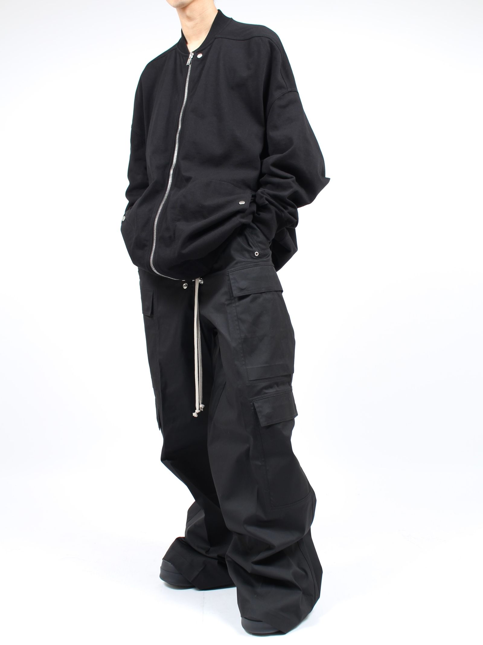 RICK OWENS - 【26SS】カーゴ ベラパンツ / CARGO BELAS / ブラック