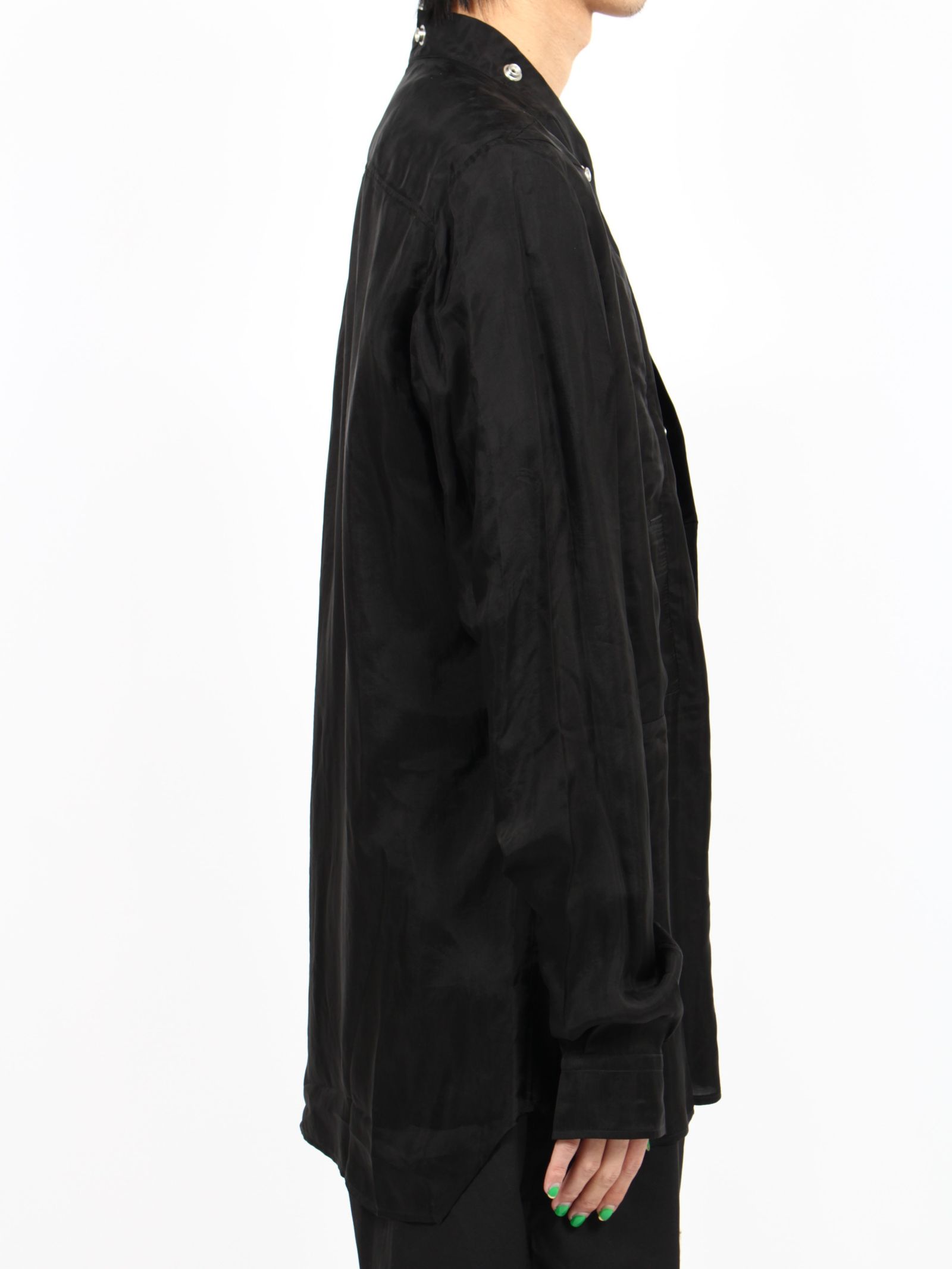 RICK OWENS - 【25SS】ラリー フォグポケット スナップボタンシャツ