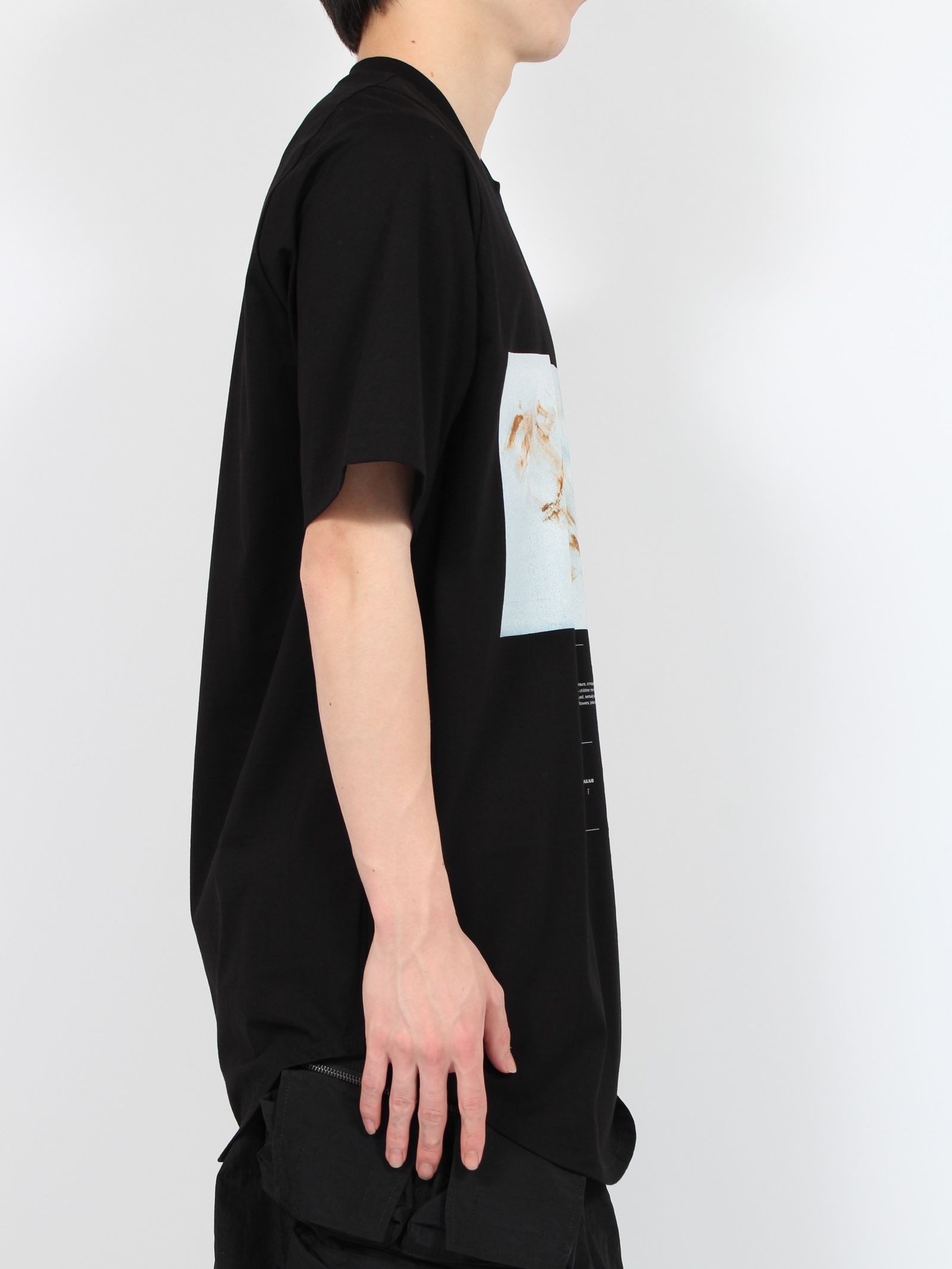JULIUS - 【24AW】フロント プリント ジャージー Tシャツ / COTTON SZ