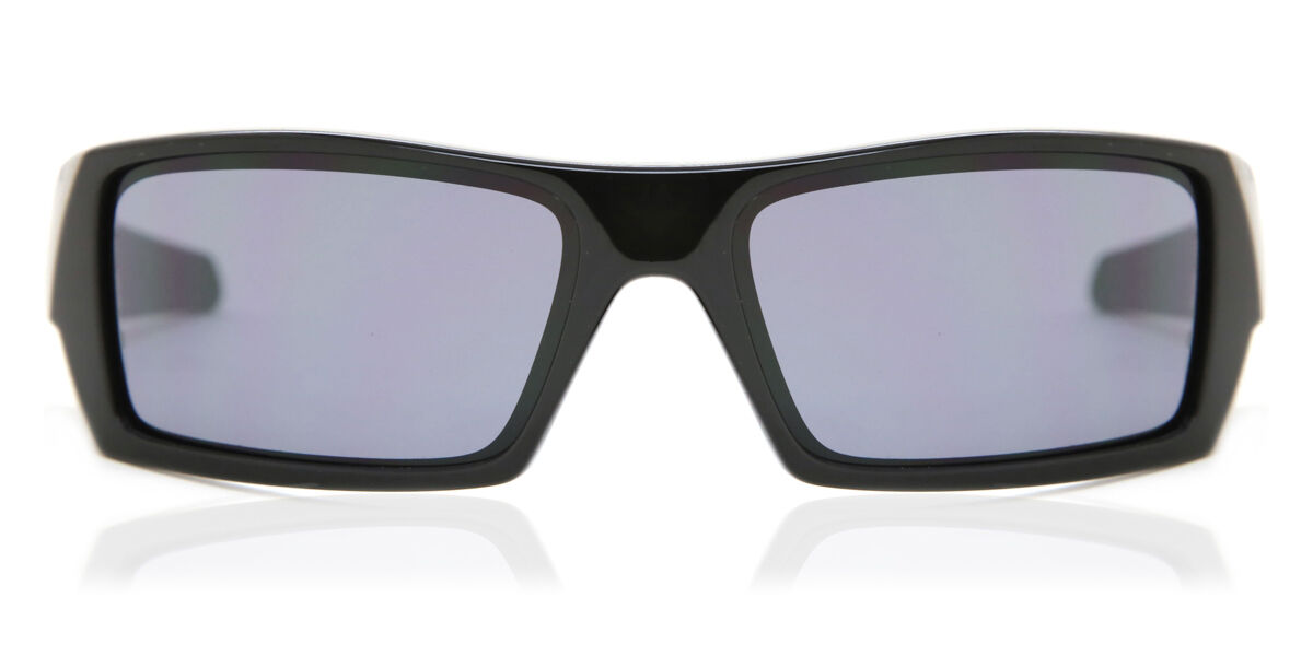 Oakley OO9014 GASCAN 03-471 Rectangle Polished Black Sunglasses