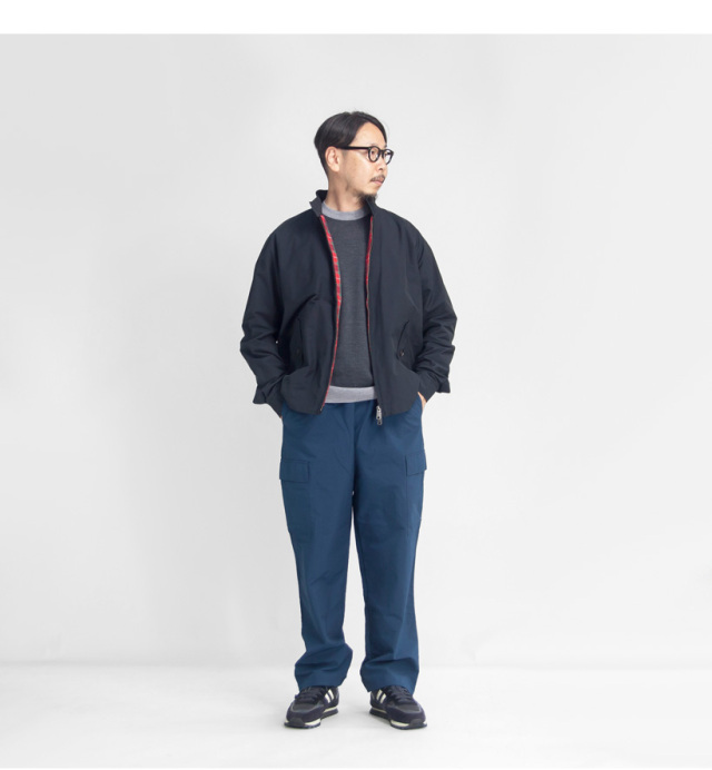 JOHN SMEDLEY ジョンスメドレー SKERN バイカラークルーネックニット