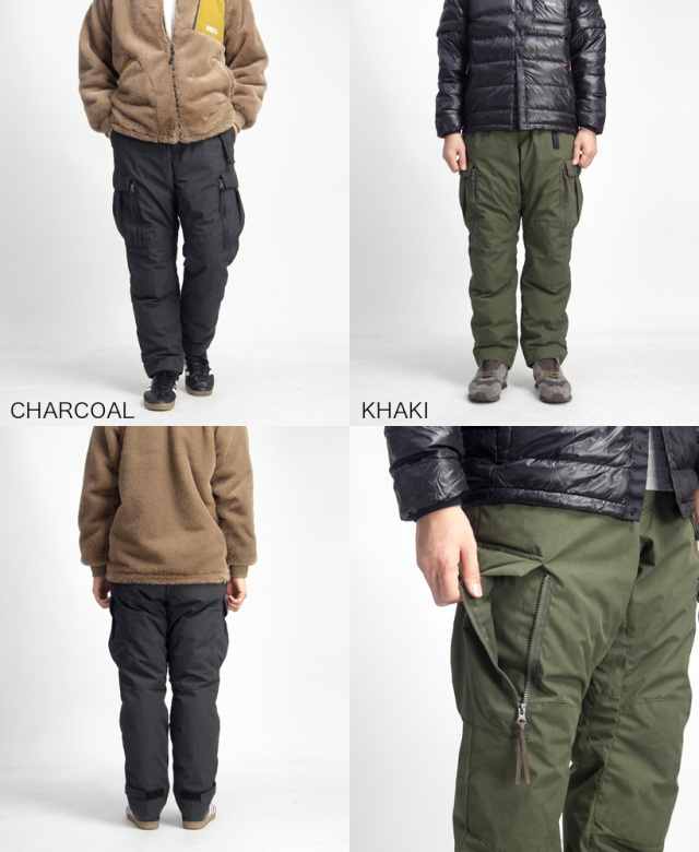 NANGA ナンガ タキビ ダウンパンツ 焚火 TAKIBI DOWN PANTS 日本製 メンズ