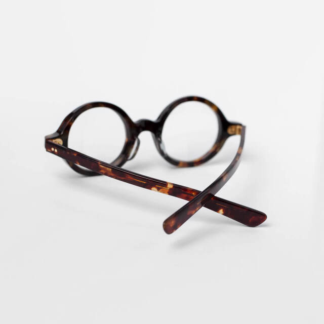 金治郎 ラウンドフレーム セルロイド 10金 MK-039 日本製 鯖江 メガネ