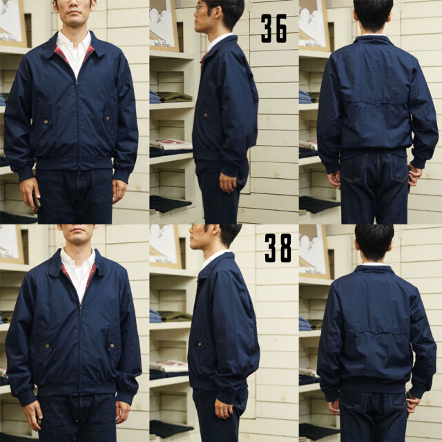 ブルーウォーター BLUE WATER スウィングトップ ハリントンジャケット