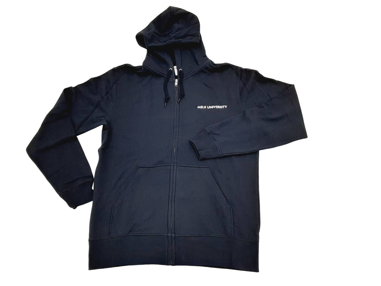 ◇明大ジップパーカー002ディープネイビーL 明大グッズ ネットショップ