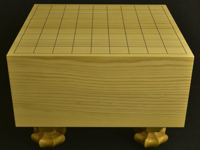 将棋盤 本榧（日本産）柾 5寸7分 6868