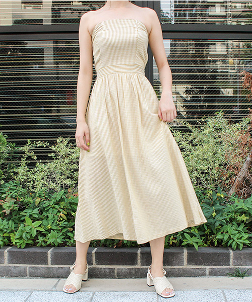 SALE】ストライプベアワンピース/3カラー