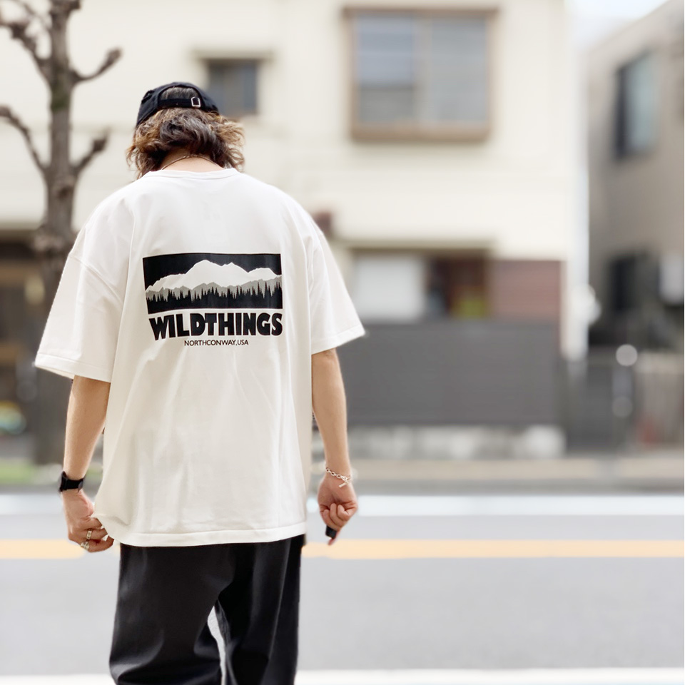 WILD THINGS / BACK LOGO S/S Tee