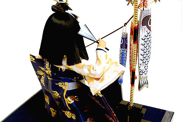 五月人形,久月,563063,5月人形,子供大将,鯉引上げ,武者人形,兜,ケース