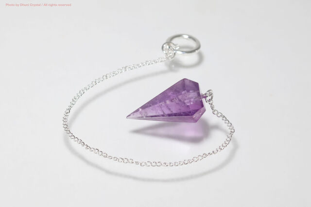 アメジスト ペンジュラム 天然石 振り子 ダウジング用