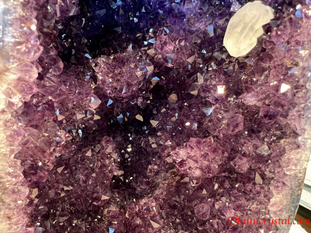 アメジストジオード/カペラ/木製スタンド付き(P659)