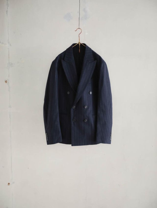 HEUGN ユーゲン｜Adam Wide Stripe（ネイビー）