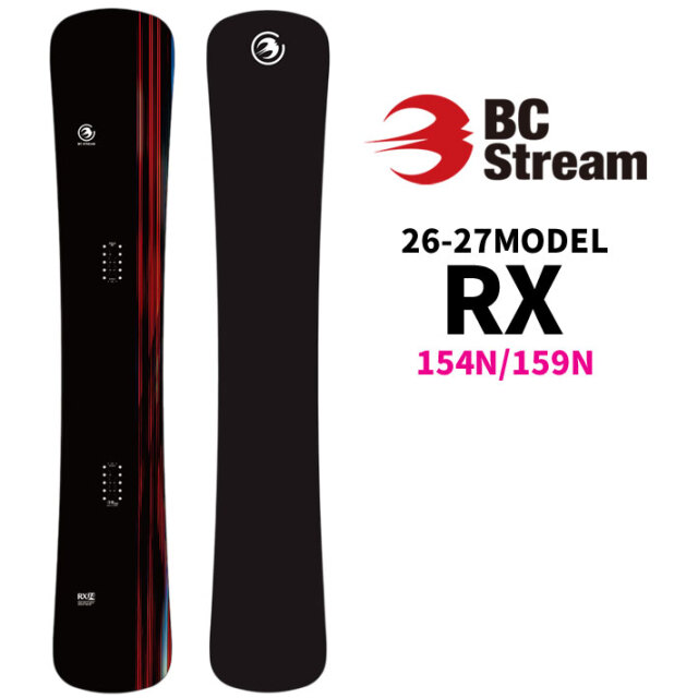 予約商品] 26-27 ビーシーストリーム BC Stream SNOWBOARDS