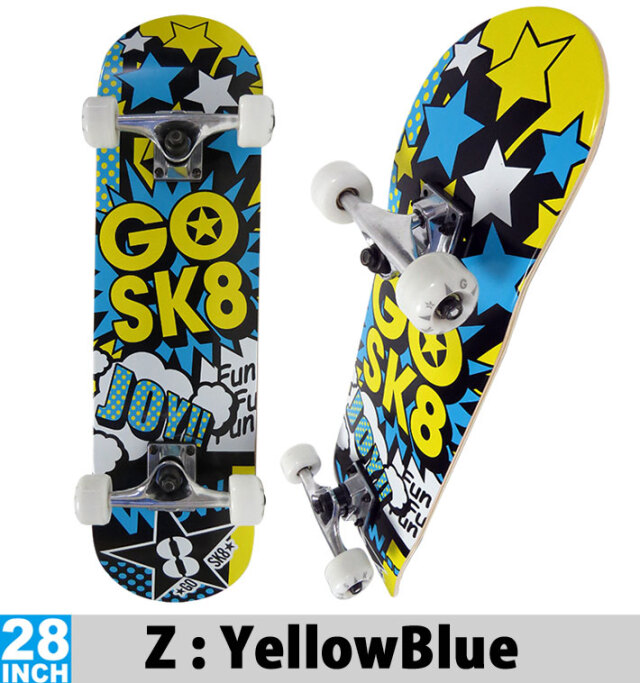 2024 GOSK8 ゴースケート キッズ スケートボード コンプリート 28