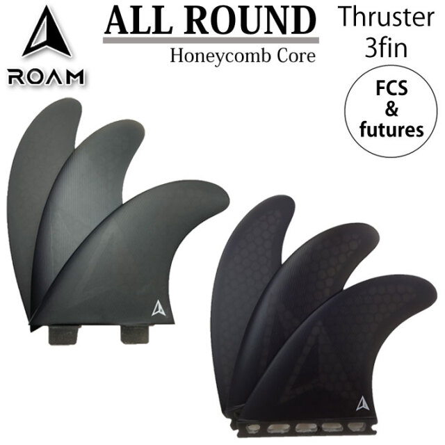 現品限り] ROAM FINS ローム フィン ALL ROUND TRI FIN [future FCS