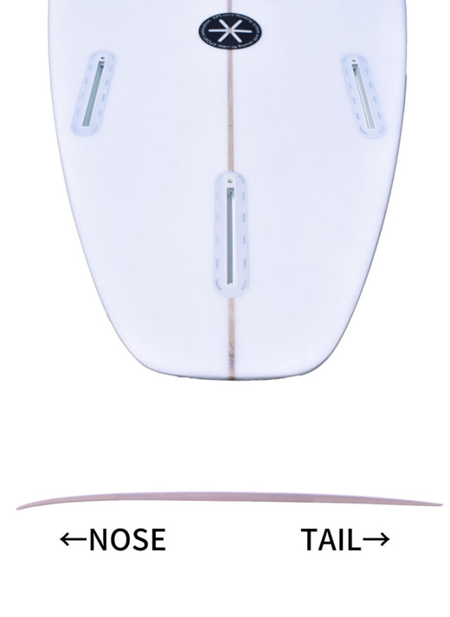 2025 ESSENCE BOARDS エッセンス サーフボード FUN 7.0ft CLEAR ファン