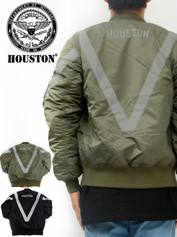 45周年記念モデル ヒューストン HOUSTON MA-1 ma1 メンズ レディース