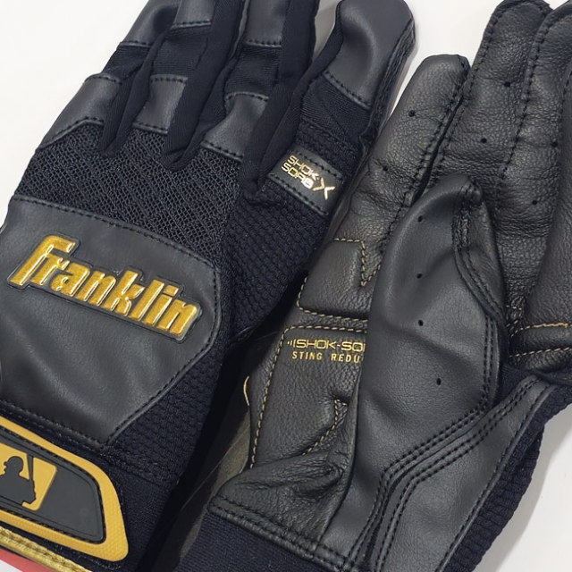 両手用セット】【ジュニアサイズ】FRANKLIN(フランクリン) MLB SHOK