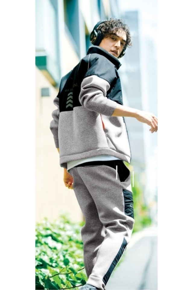 ダンボールニット軽量防寒ウェア 上下セット 7674-00-07｜ストレッチ仕様