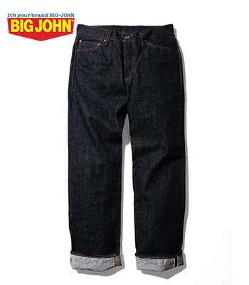 BIG JOHN ビッグジョン 17oz.|USA COTTON|レギュラーストレート|ワン