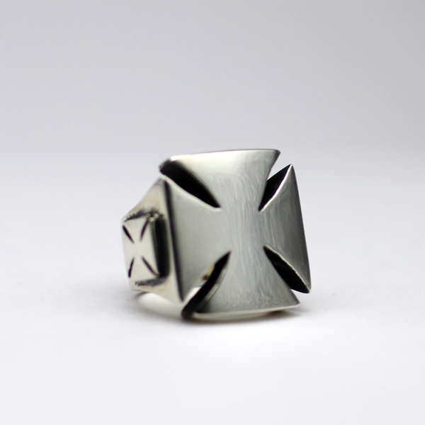 jourbis アイアンクロスリング 24号 アイアンクロス シルバーリング