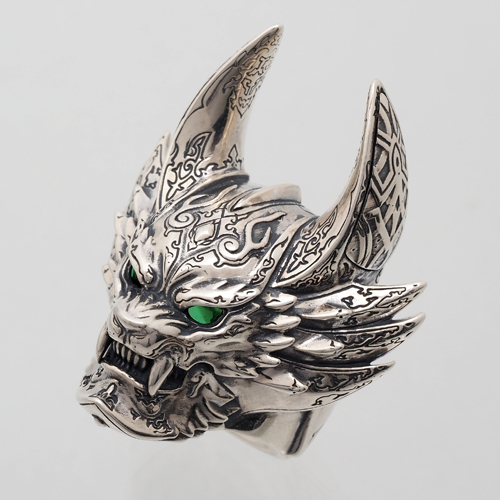 黄金騎士GAROリング Silver ver. 【サイズ変更あり】