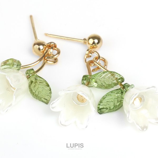 エレガントフラワーピアス | 激安ピアスの通販販売 - ルピス(LUPIS)