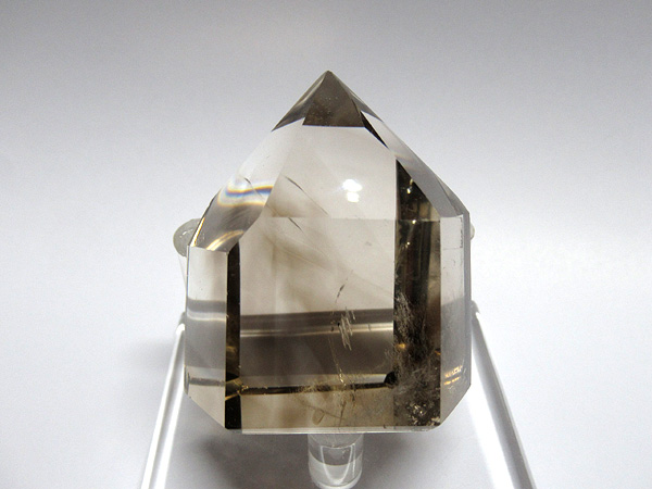 高品質 ナチュラルスモーキーシトリン 水晶ポイント マダガスカル産