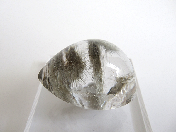 ブルッカイトインクォーツルース (プラチナルチル) 水晶 ポリッシュ