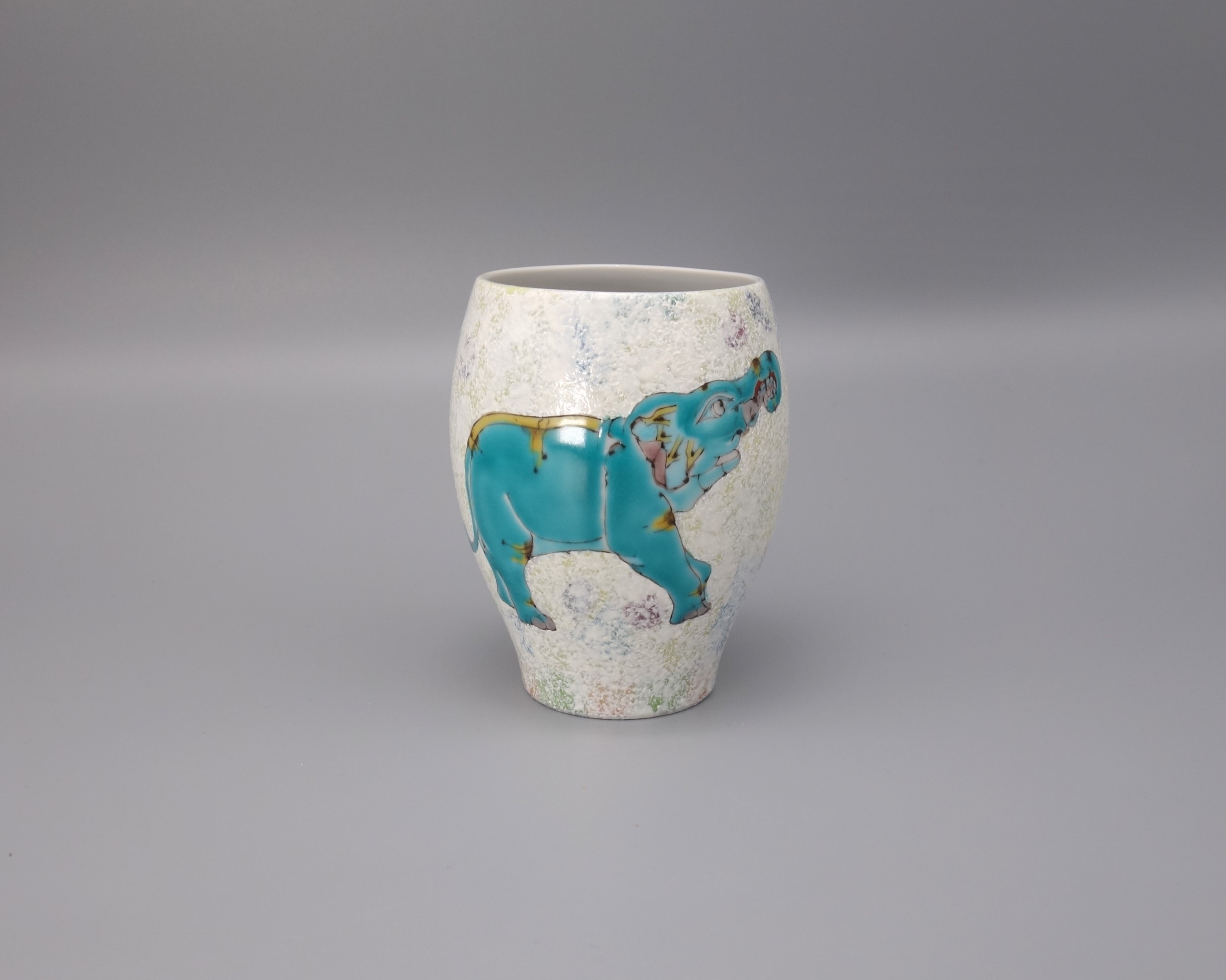 カップ カップ 洋彩象の絵 [ 山近泰 ]